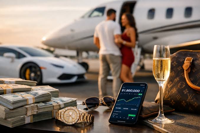 La vida de lujo que muestran algunos influencers puede ser una puesta en escena para vender cursos